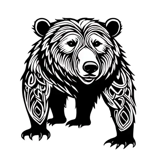 Nordic Bear Standing