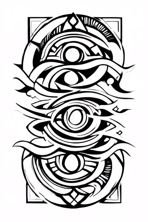 Symbols In A Line Meaning Strength Inspired