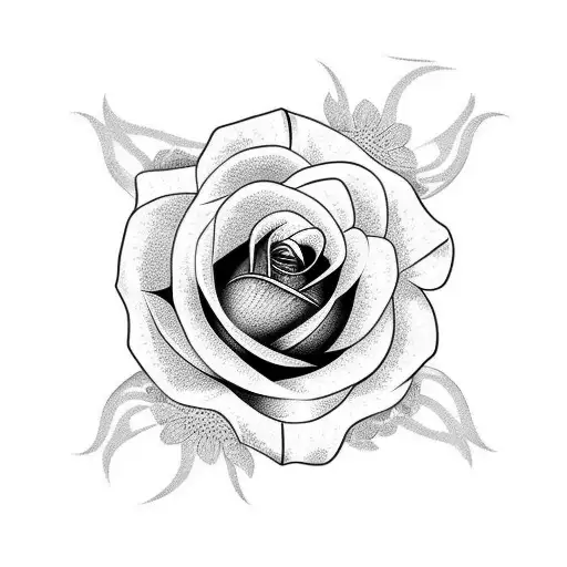 Rose Outline