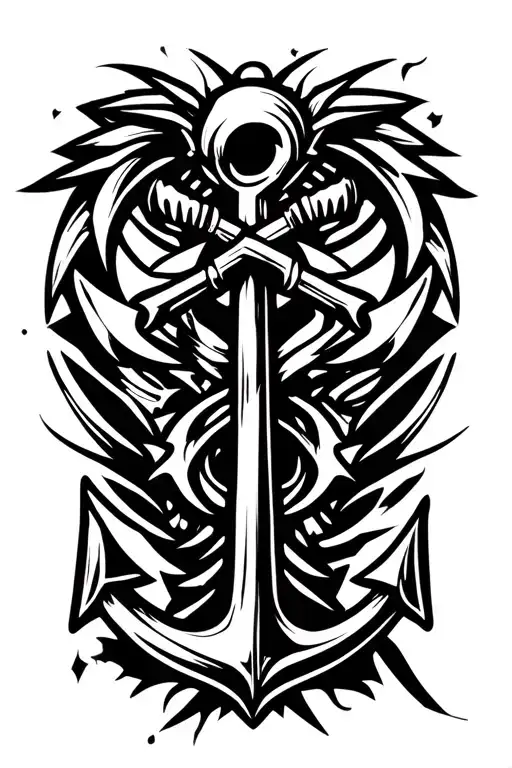 Stuff Incorporated In A Anchor Tattoo Design