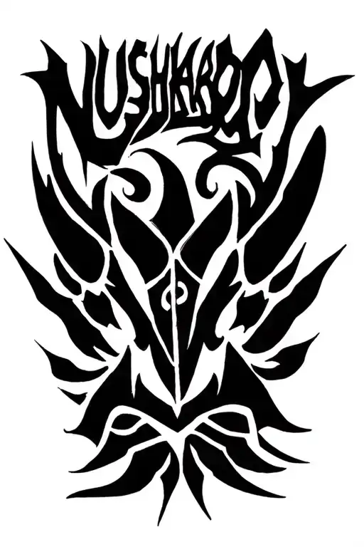 Text Saying Nushkaboy