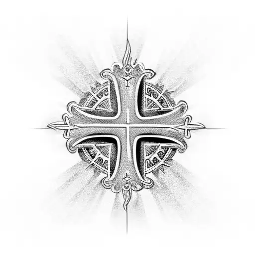 Christian Cross Memento Amare