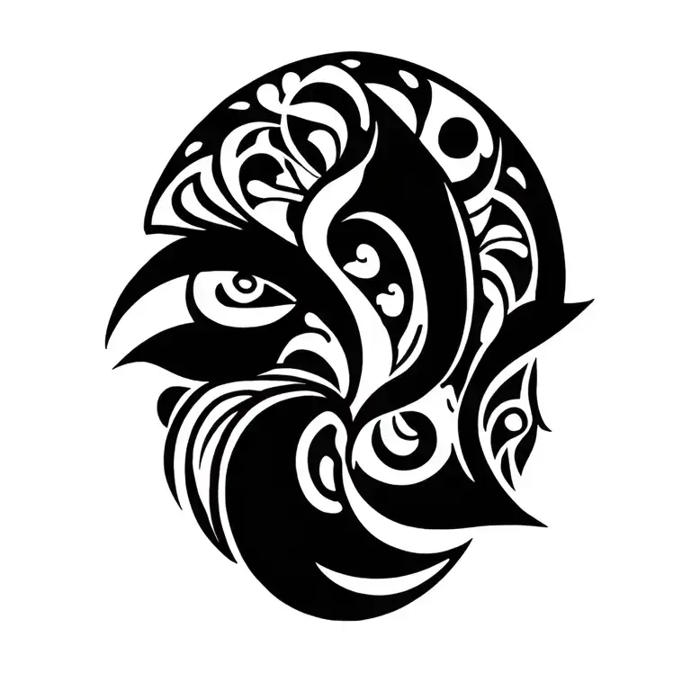 Indian Signs With Ornaments