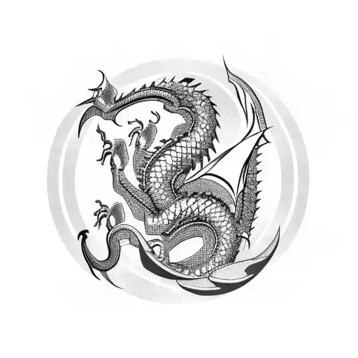 Nordic Dragon Warrior