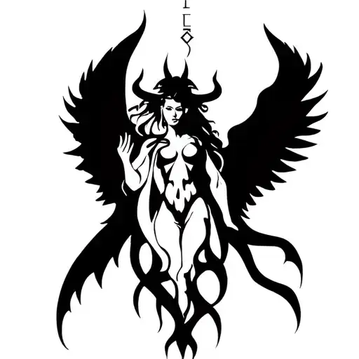 Angel Against A Devil