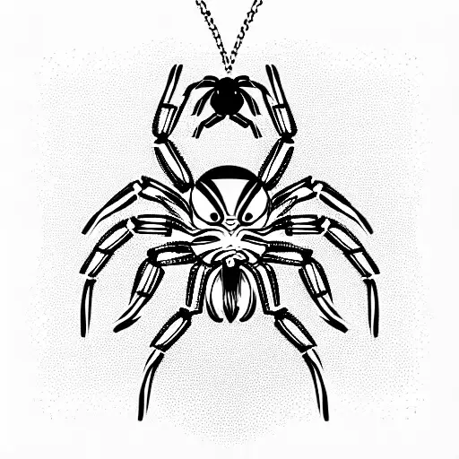 Spider With Chain