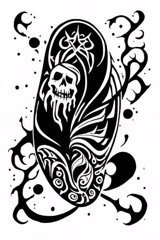 Spooky Full Arm Sleeve