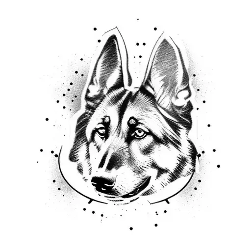 Simple German Shepherd