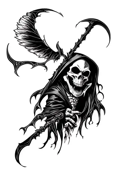 Reaper Of Death With The Snitch