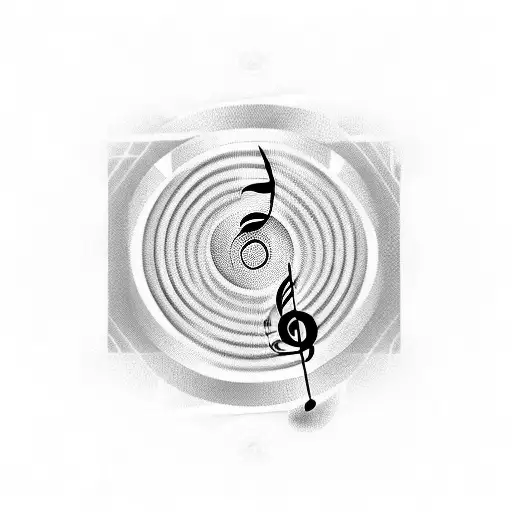 Music Note And Infinity