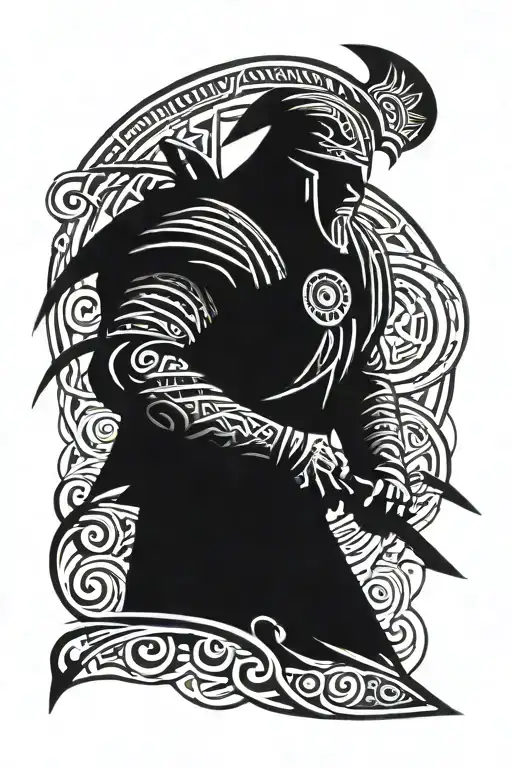 Ancient German Warrior