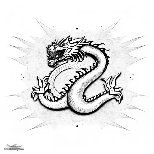 Dragon With Night King