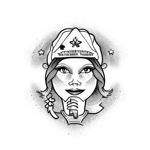 Sisters Camping Wine Waitress Family Freedom Optimisme Virgo