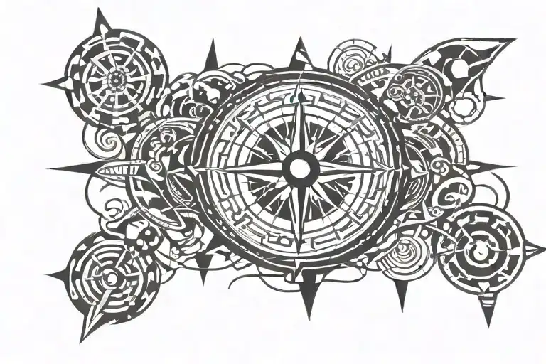 Compass Bicep Sleeve