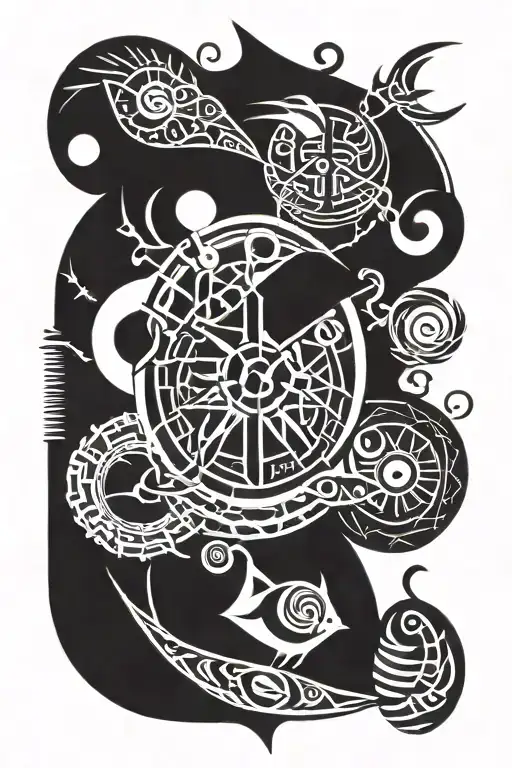 Nautical Tribal Inspired