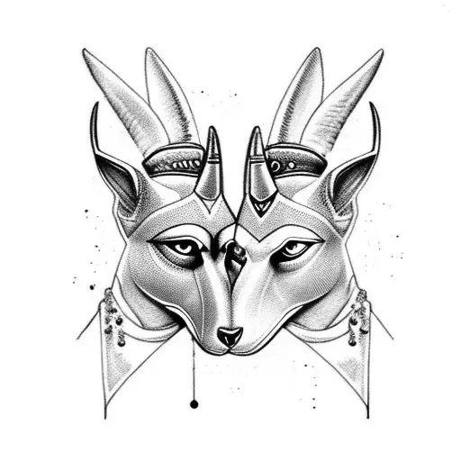 Sister And Brother Anubis