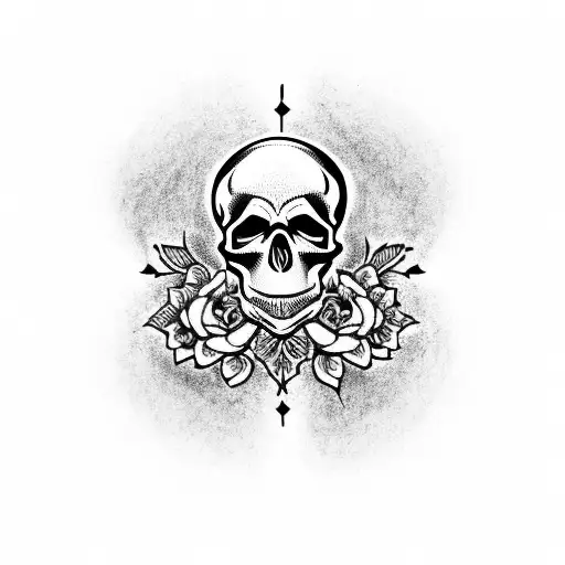 Skull And Ornament