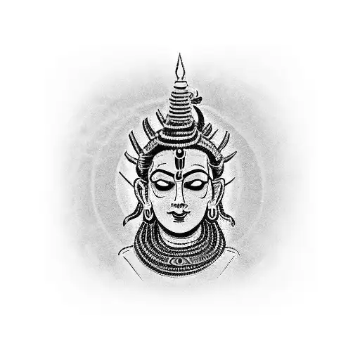 Mahadev Armband With Kailash In Background