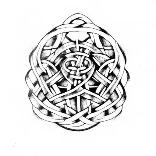 Norse Odin Knotwork Large
