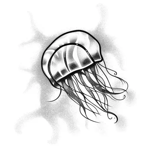 Jellyfish In The Water