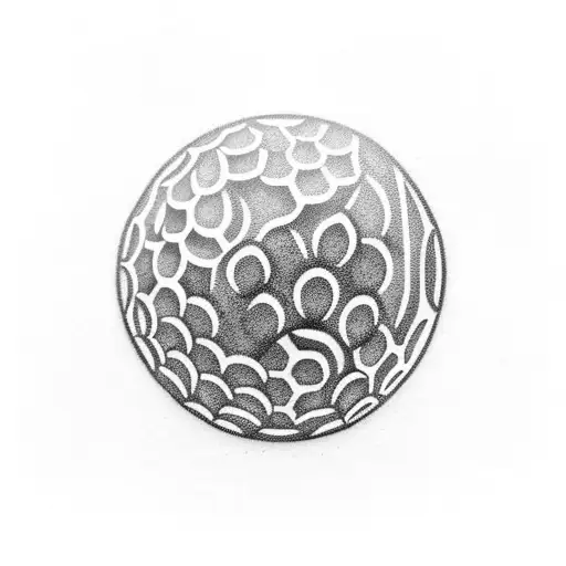 Raspberry Golf Ball