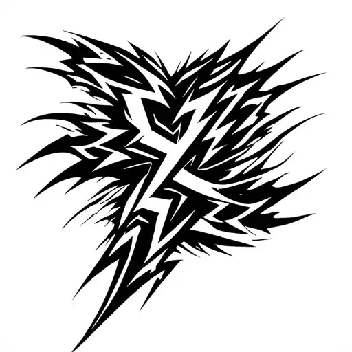 Thunder Shading Complimented By A Dark Storm