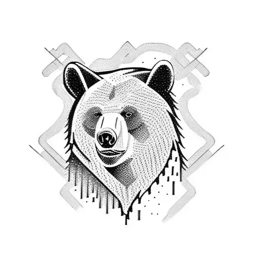 Bear With Horse And Wolf