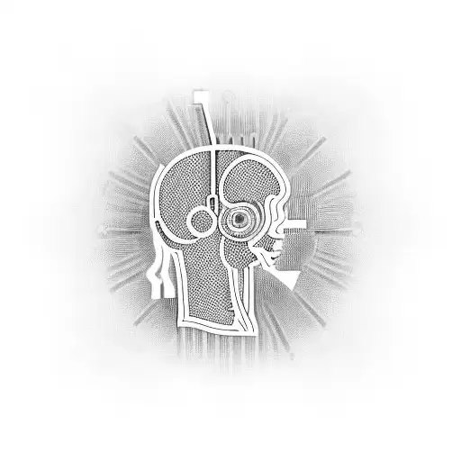 Filipino With Electrical Circuit Board Theme