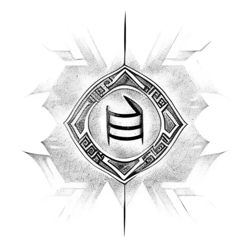 Ancient Symbol Forearm Tatto