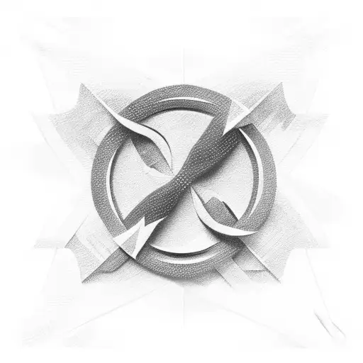 Arrow Infinity Sign