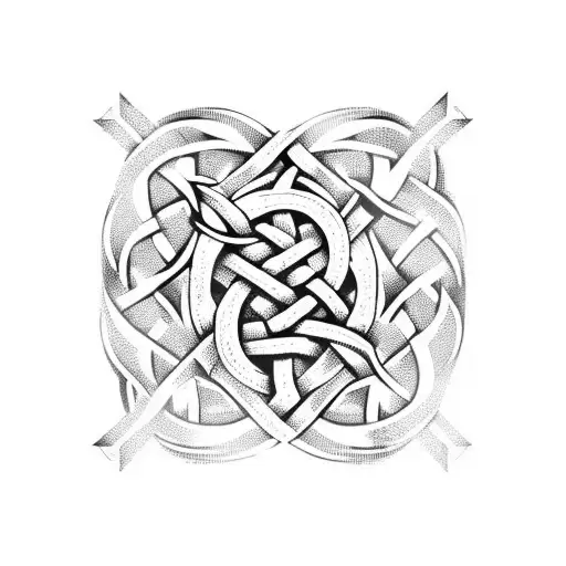 Nordic Knotwork Viking