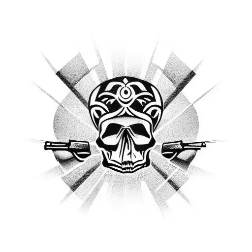 Pistol Skull