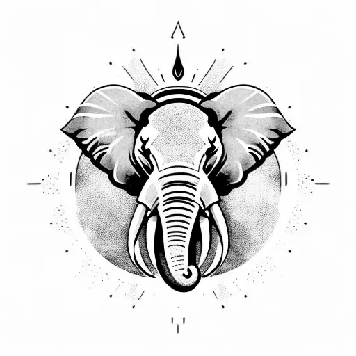Sun And Moon Elephant