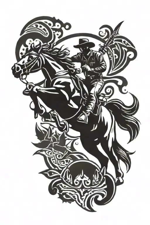 Canadian Rodeo Cowboy