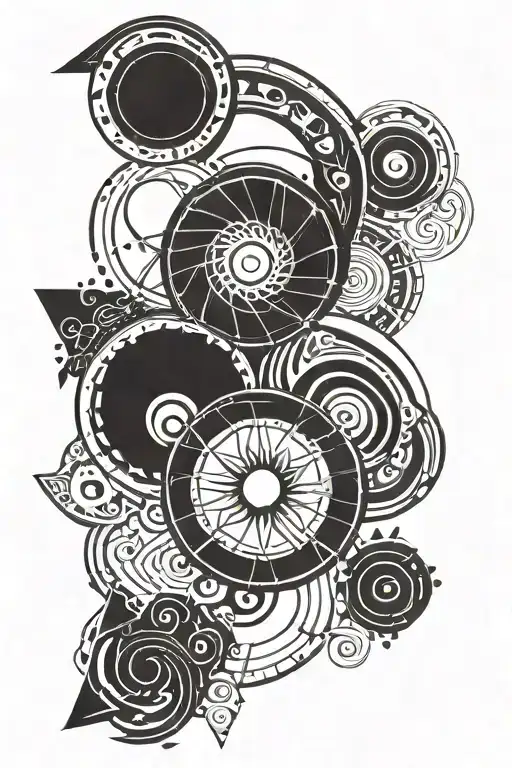 A Geometric Spiral Galaxy