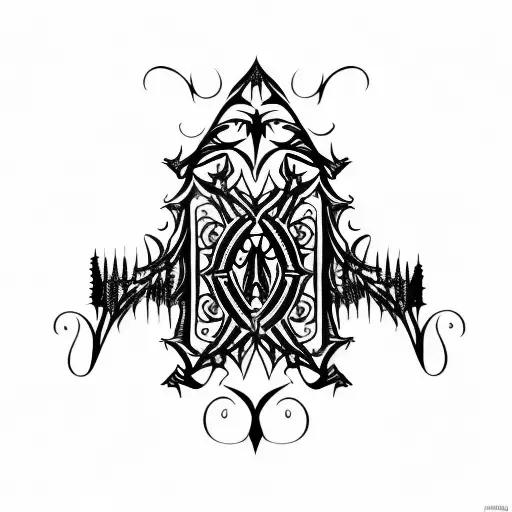 Gothic Iron Black Gates Sharp Tips