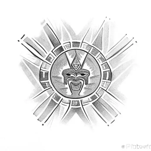 Filipino Tribal Tattoo That Is 4 Inches Wide