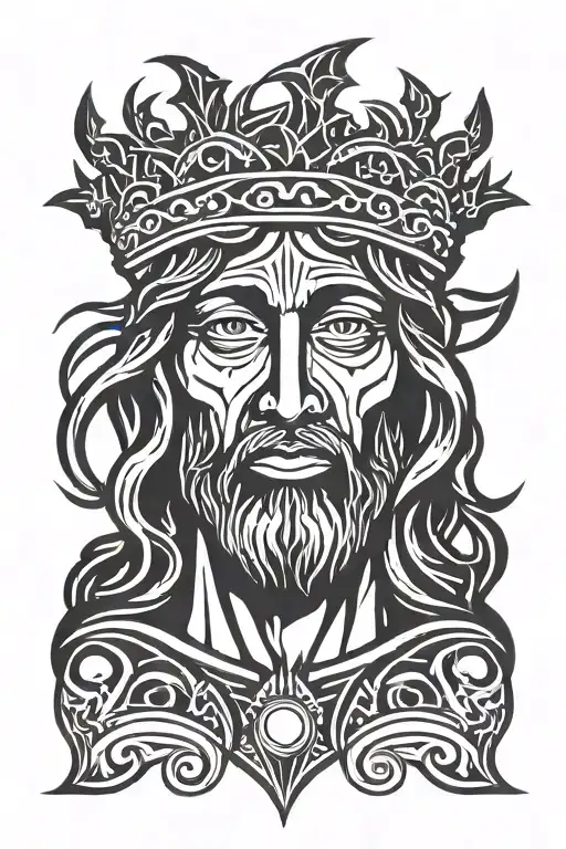 Jesus With His Thorn Crown