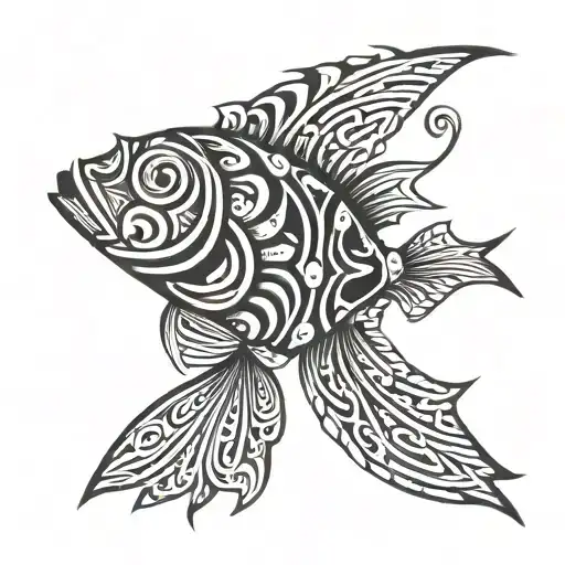 Tribal Rastafari Jamaican Fish
