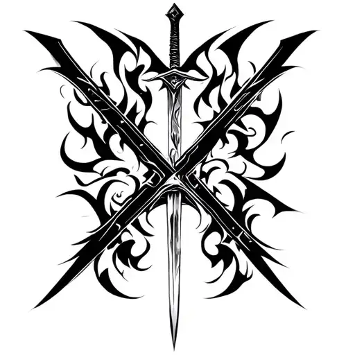 Tribal Sword Emerging