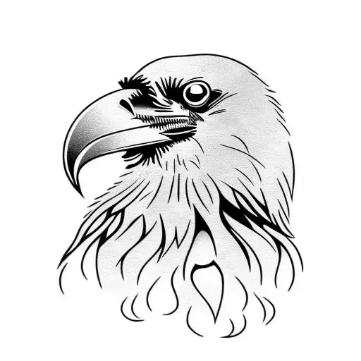 Raven Simple Outline