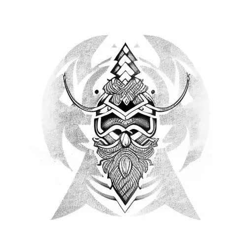 Rune Tree Viking Tattoo