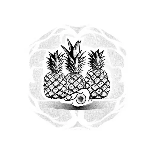 Pineapple Tree With Big Fruit