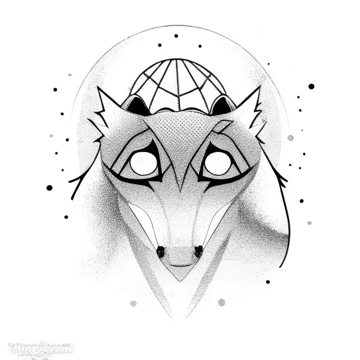 A Red Riding Hood And The Woolf In On Person