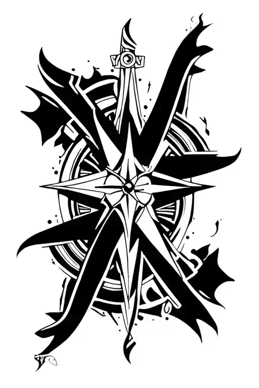 Viking Compass Malta Cross