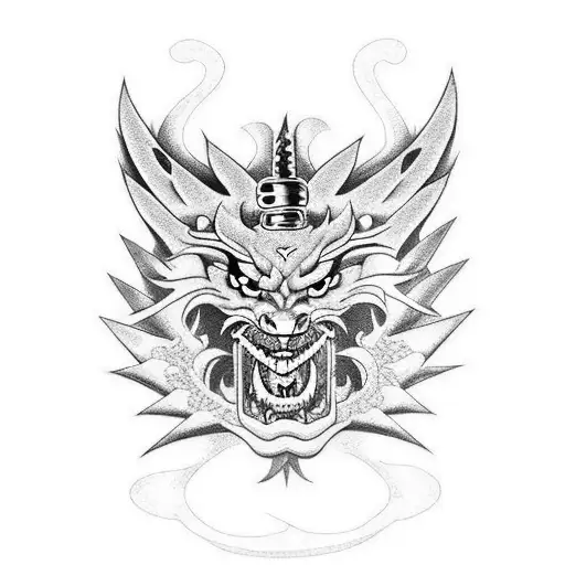 Amaterasu Dragon Samurai