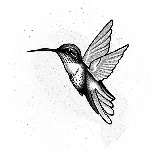 Flying Hummingbird