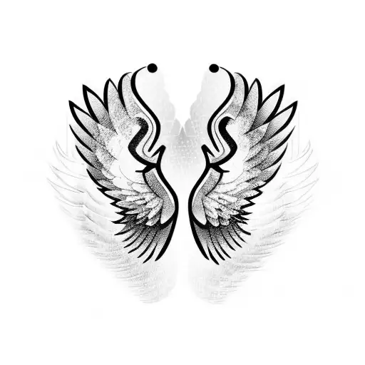 Angel Wings Filipino Tribal Hand