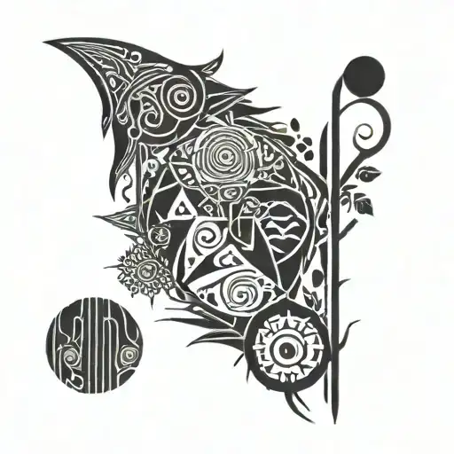 Iron Druid Mixed With Nature