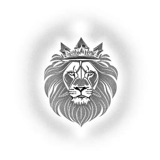 A Five Point Crown With The Letters L And K On It And A Lion Wearing The Crown